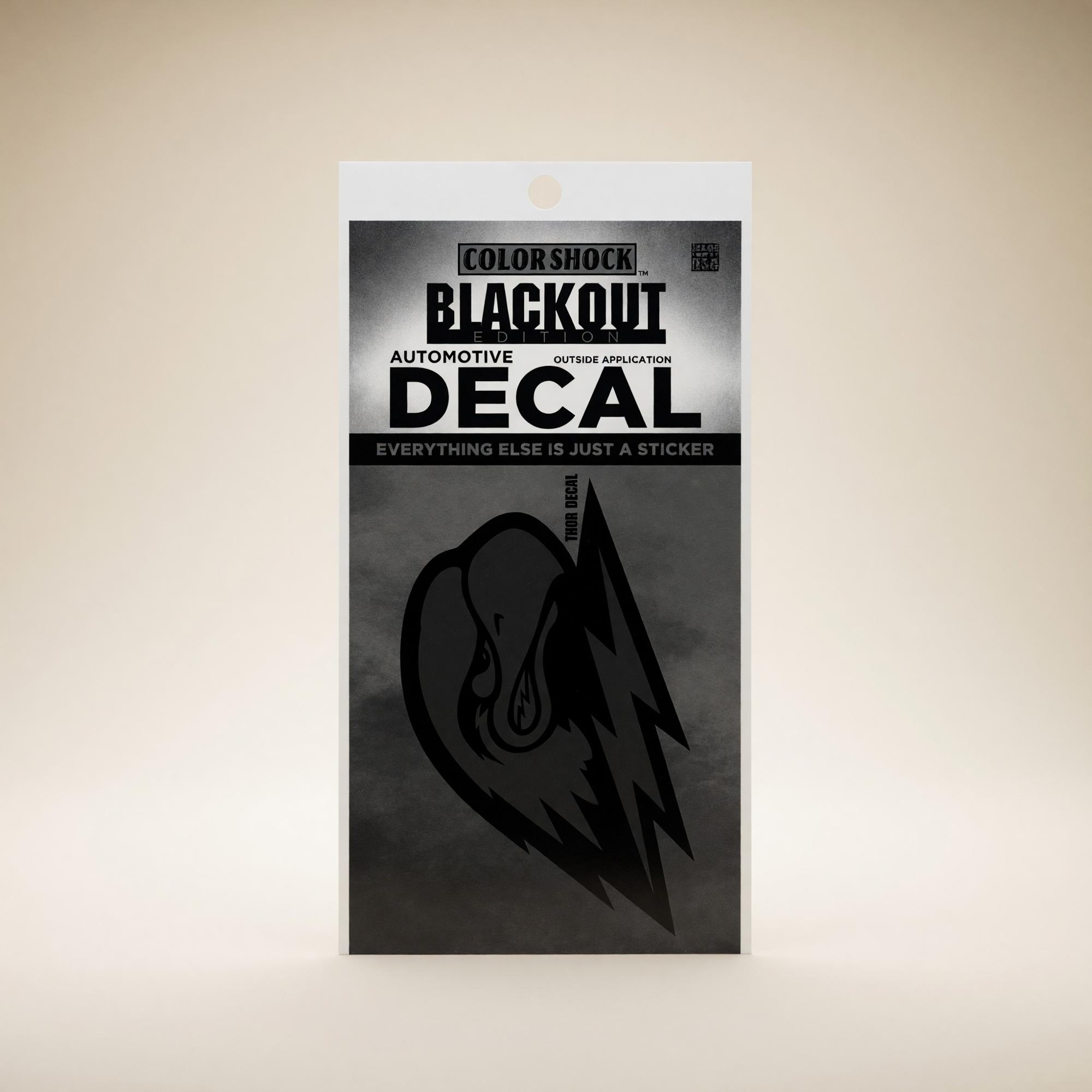 Product image 1 of 2 for CDI BLACKOUT THOR DECAL