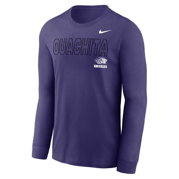 Ouachita Tigers Legend Long Sleeve Tee; $49.99