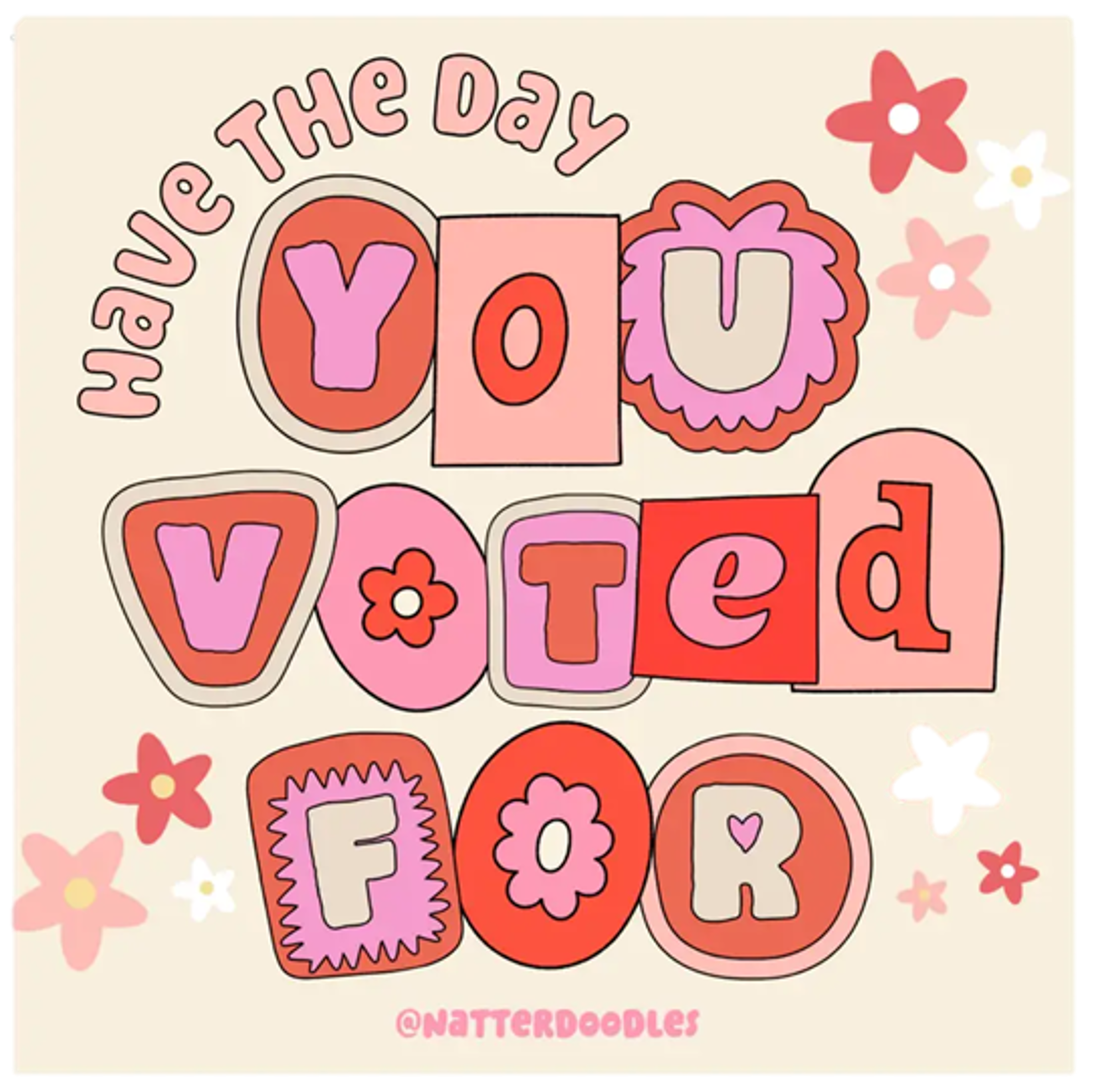 Variant 23 of 25 for Natter Doodle Stickers