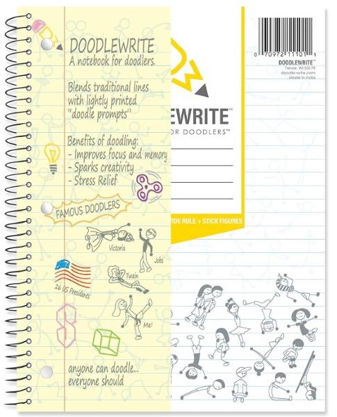 DoodleWrite Notebook; $4.99