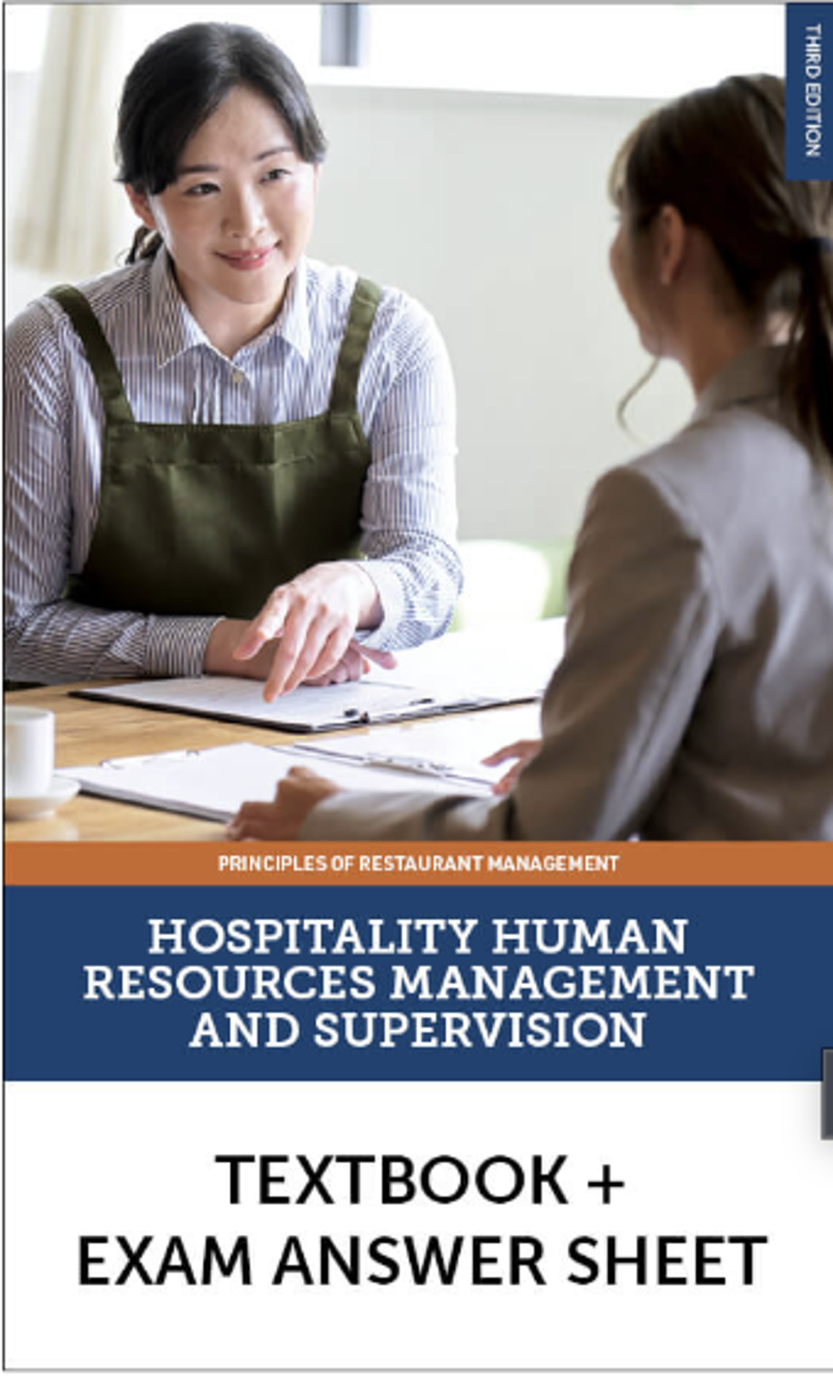 Cover image for Hospitality Human Resources Management & Supervision w/ Answer Sheet