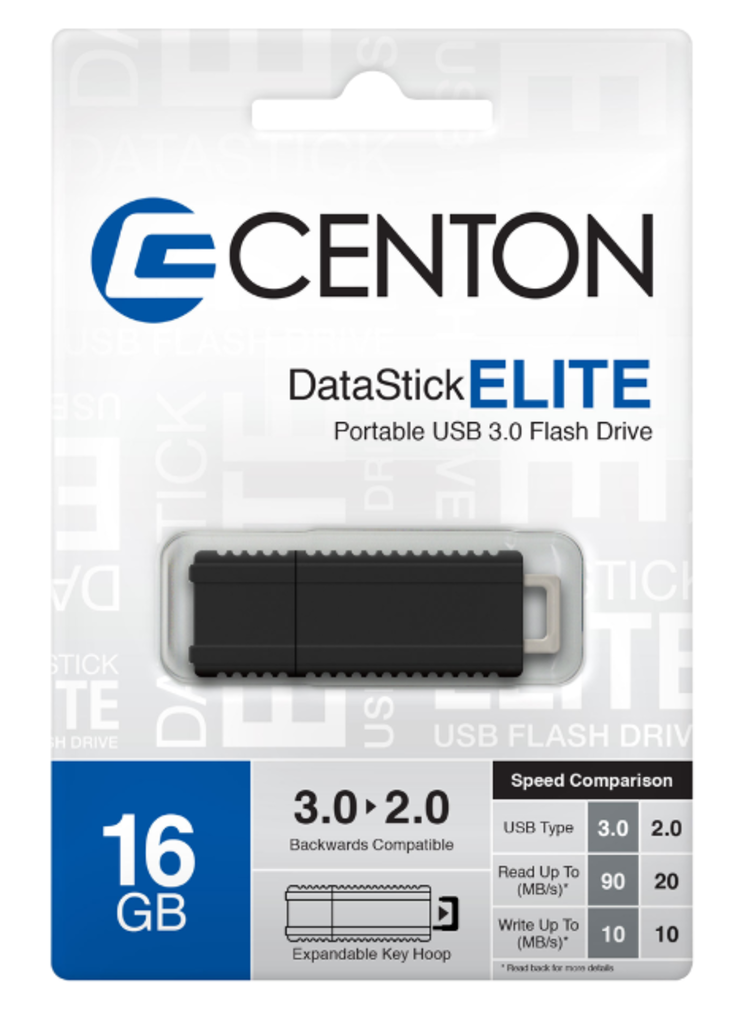 image of: Centon DataStick Elite USB 3.0 16GB Flash Drive