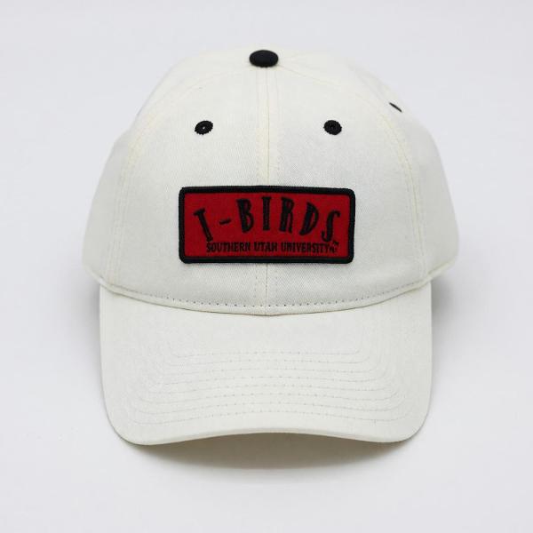THE GAME HAT T-BIRDS IVORY/PATCH; $24.99