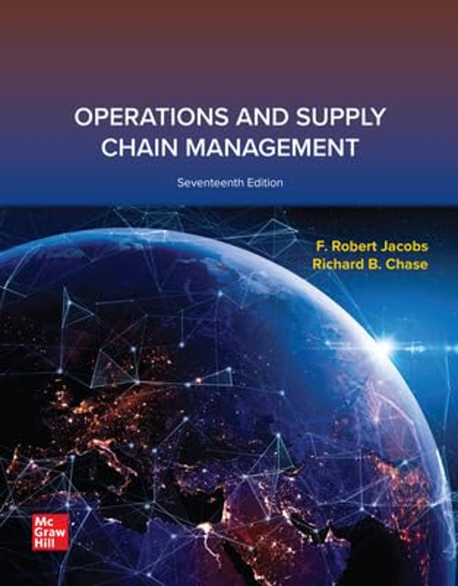 Cover image for OPERATIONS+SUPPLY CHAIN MGMT.(LOOSE)