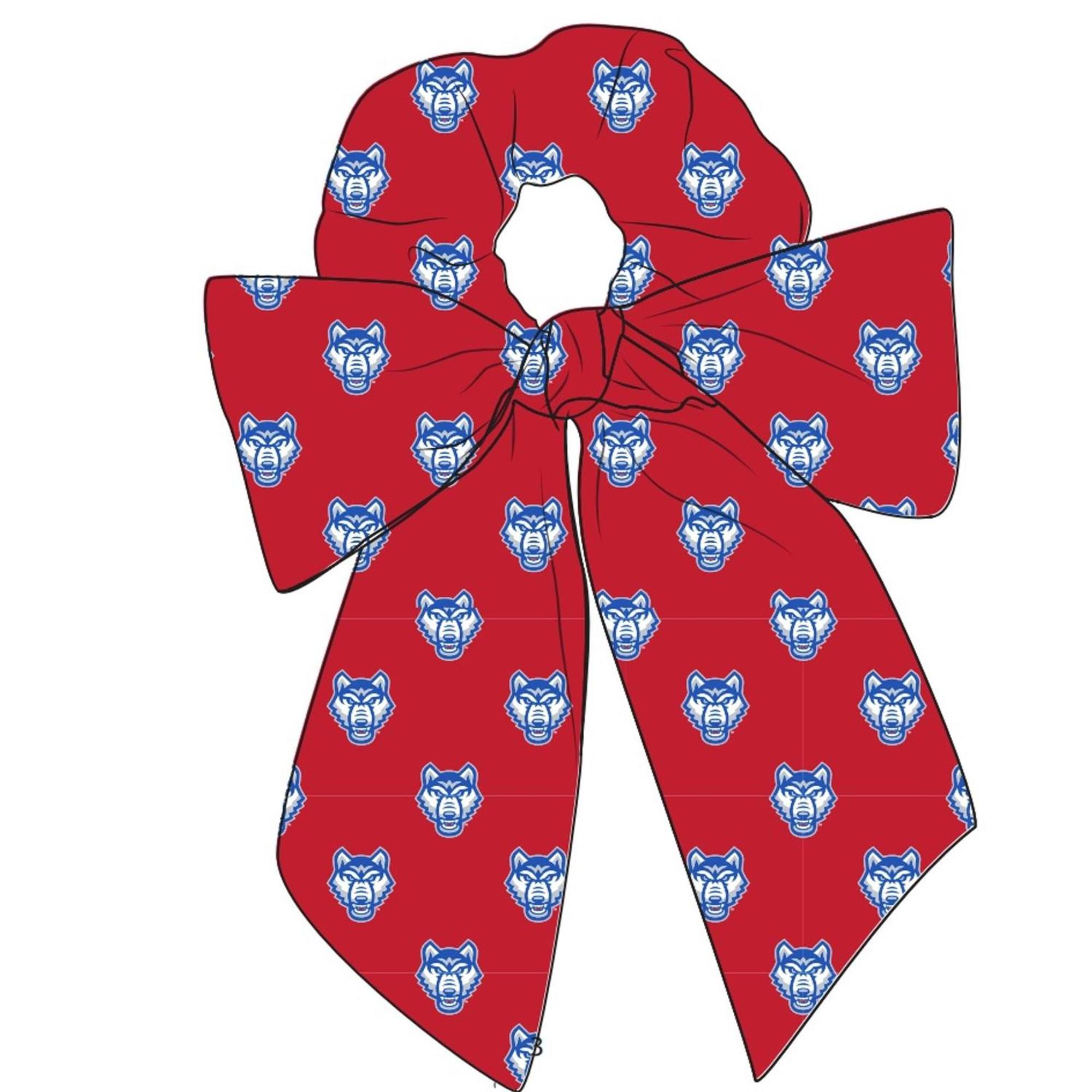 Product image 2 of 3 for WOLF LOGO EXTRA CREDIT SCRUNCHIE