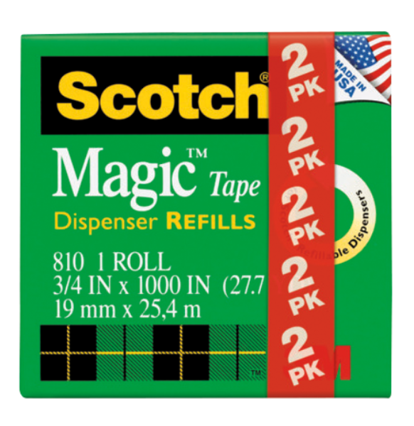 Scotch Magic Tape Dispenser Refill; $9.98