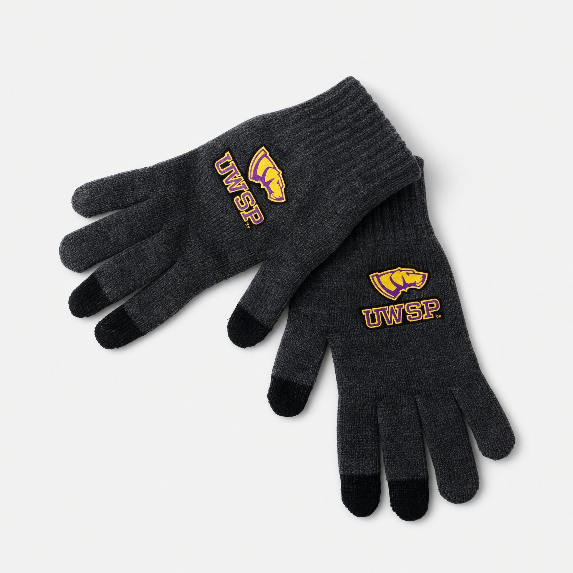 Product image 1 of 1 for University of Wisconsin Stevens Point U-Text Touchscreen Tip Gloves