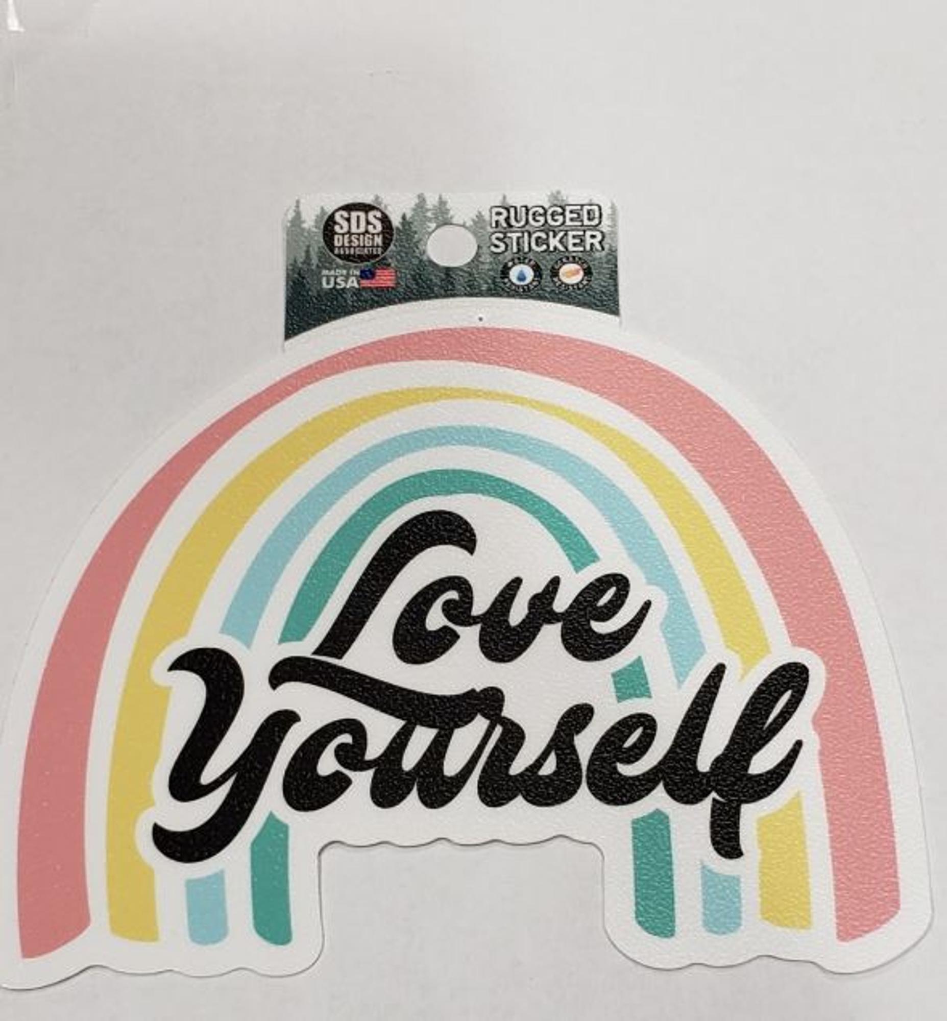 image of: Rugged Decal - Love Yourself 5"
