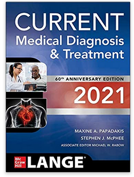 Cover image for CURRENT Medical Diagnosis and Treatment 2021
