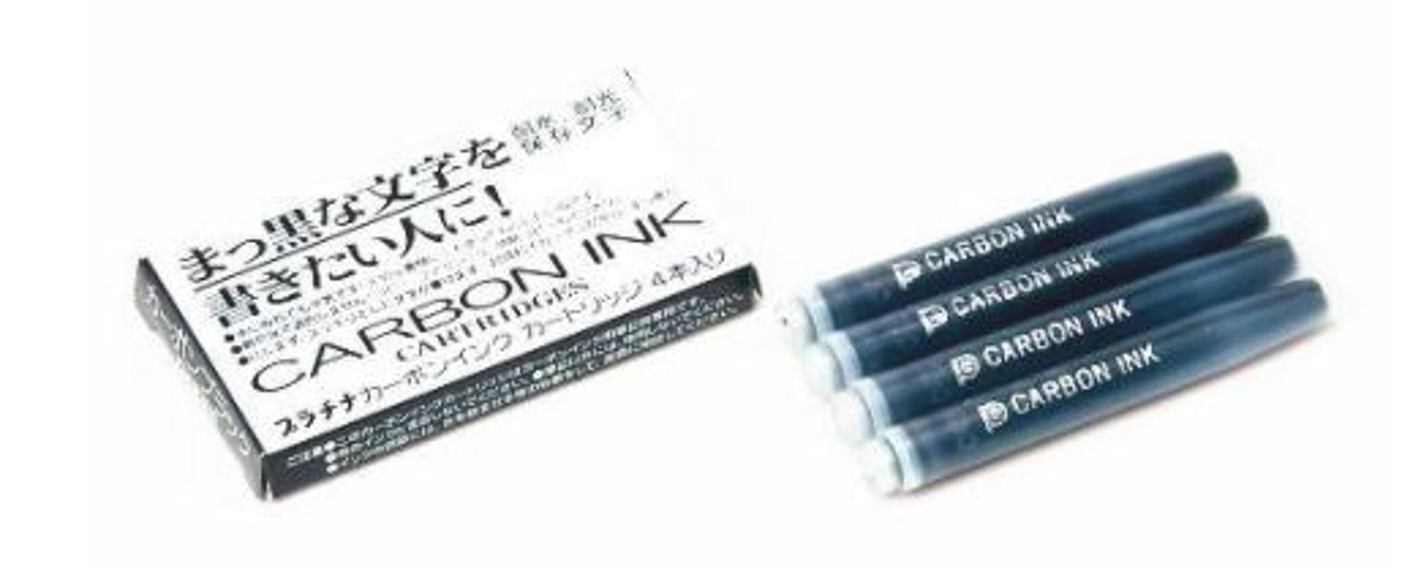 image of: Platinum Carbon Black Ink Cartridges 4pk