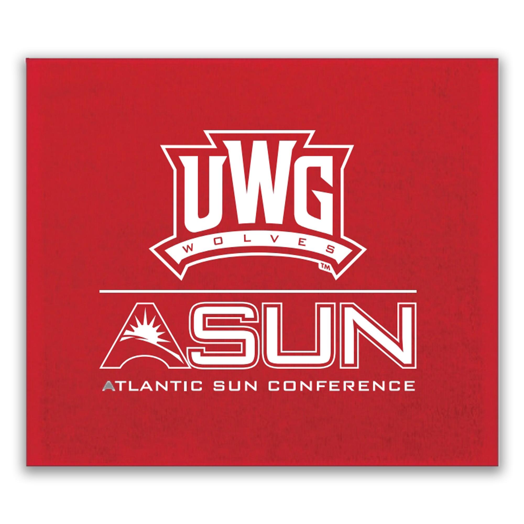 image of: ATHLETICS LOGO ASUN LOGO SPIRIT TOWEL