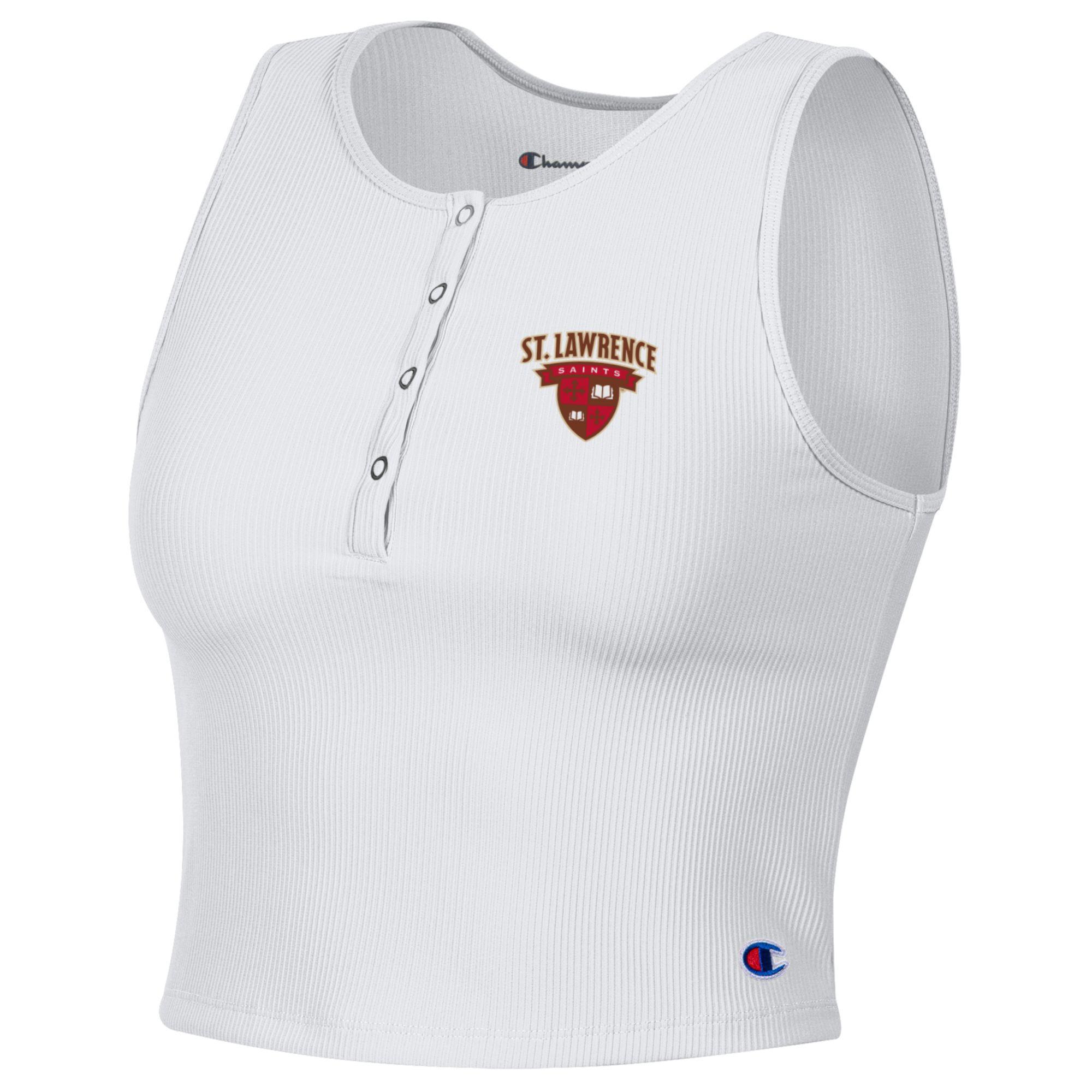 Women's Ribbed Henley with Snaps