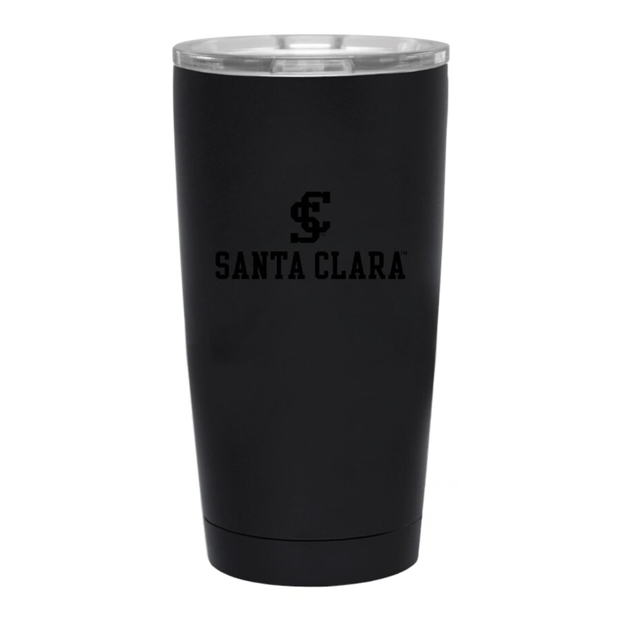 image of: Santa Clara Broncos Infinity Matte Tumbler, Black