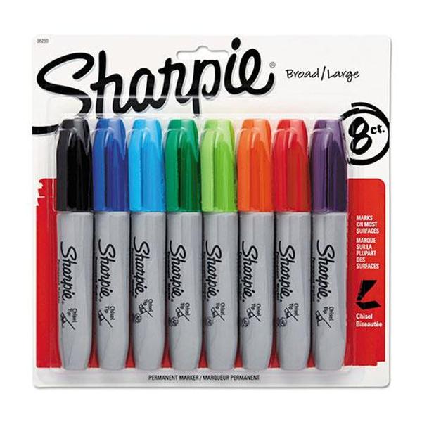 Sharpie, Chisel Tip, Assorted, 8 Count; $13.99