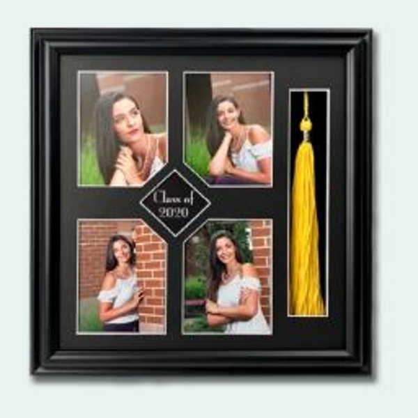 Tassel W/4 Portraits Grad Frame; $40.00