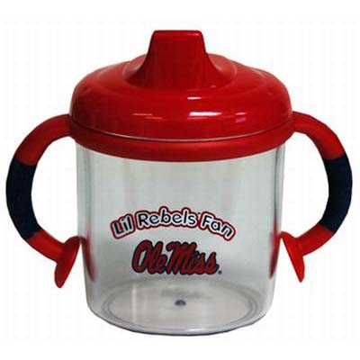 image of: Ole Miss Lil' Rebel Fan Non-Spill Drinking Cup 8oz