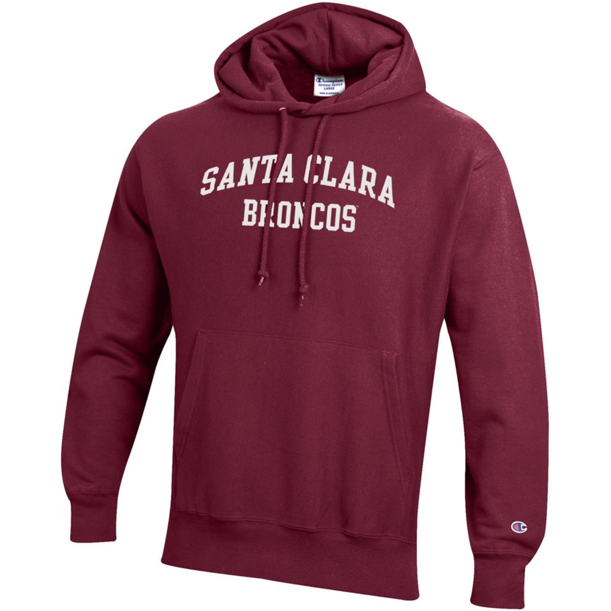 Product image 1 of 1 for Santa Clara Broncos Reverse Weave Hood, Garnet