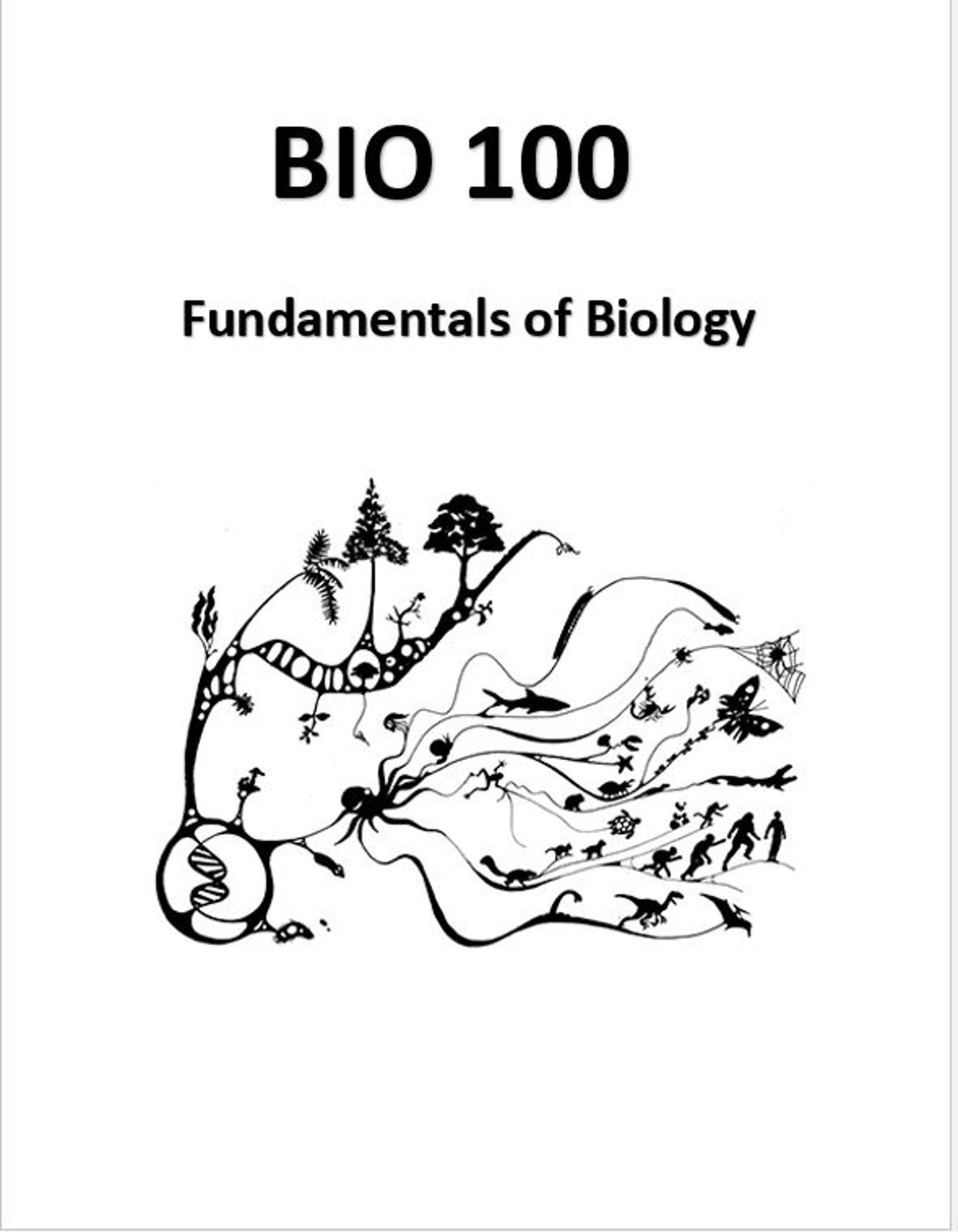 Cover image for BIO 100 Lab Manual