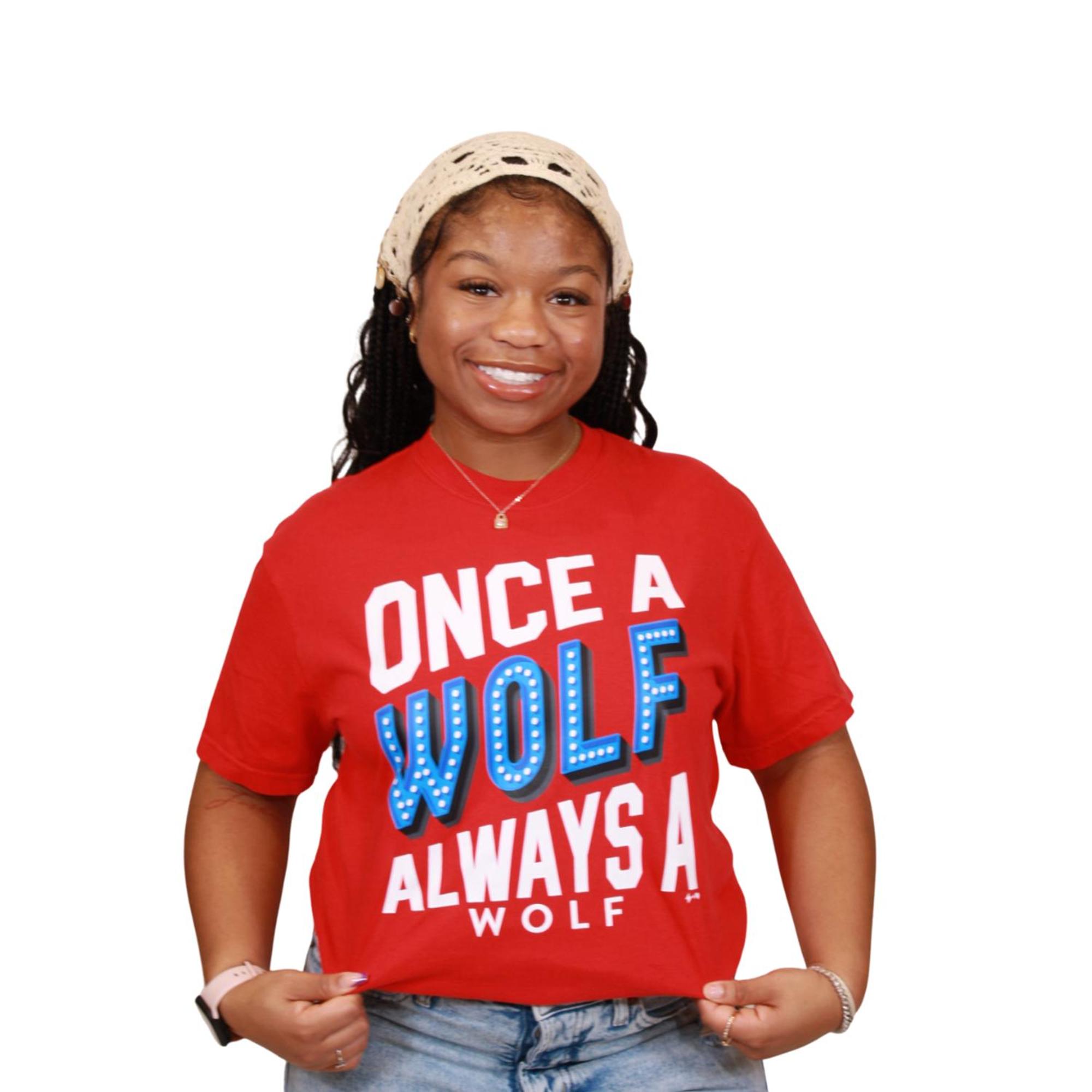 Product image 2 of 2 for ONCE A WOLF TEE HUSTLE+HEART