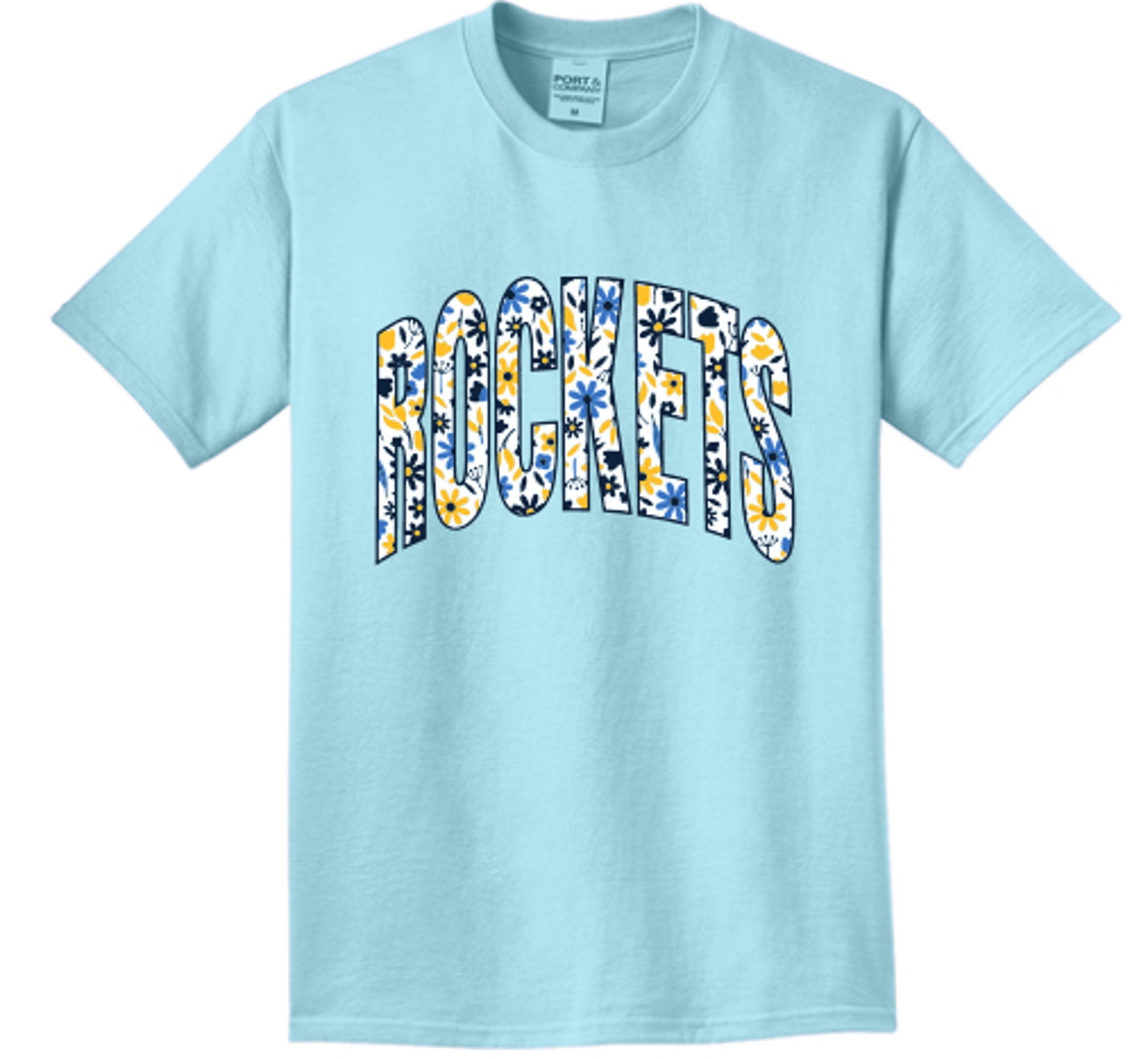 Product image 1 of 1 for Rockets Flowers Garment Dyed Tee