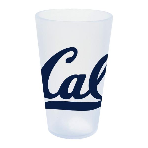 Silicone Pint Glass 16oz Cal Logo; $19.99