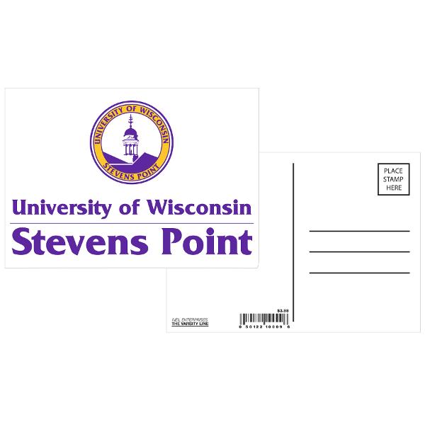 UWSP Post Card; $3.98