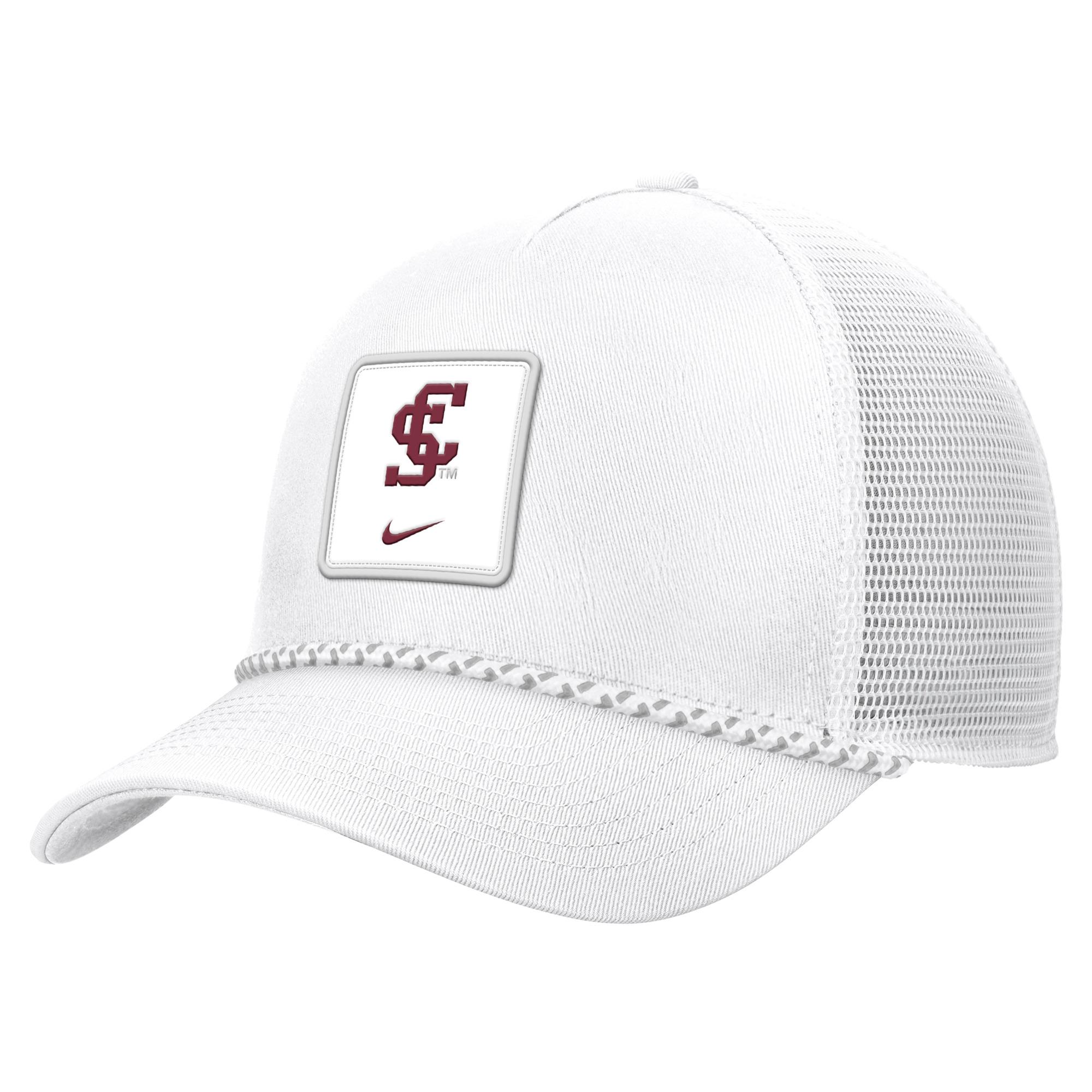 Variant 3 of 3 for Santa Clara Broncos Nike Rise Structured Mesh Back Cap, Anthracite