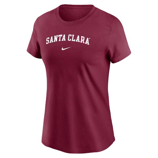 Santa Clara Broncos Nike Women's Core Cotton Short Sleeve Tee, Team Maroon; $40.00