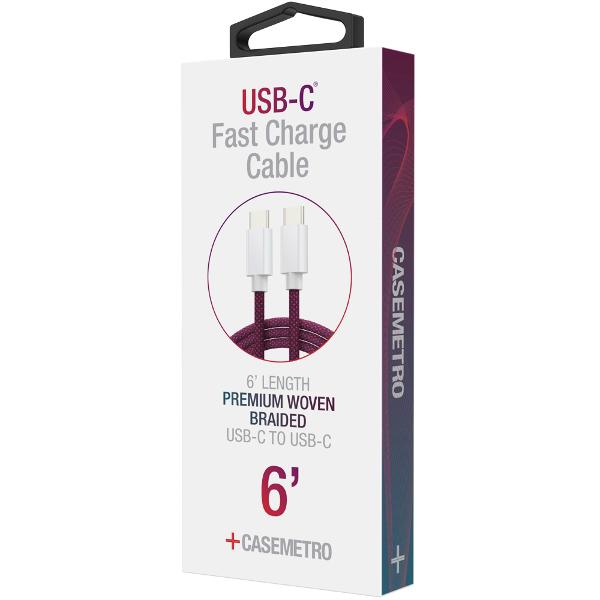 USB-C Fast Charging Braided Cables; $9.99