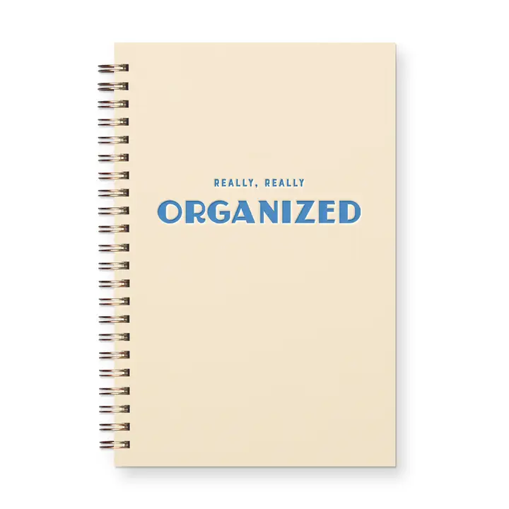 image of: Really Really Organized Undated Weekly Planner Journal, Cream