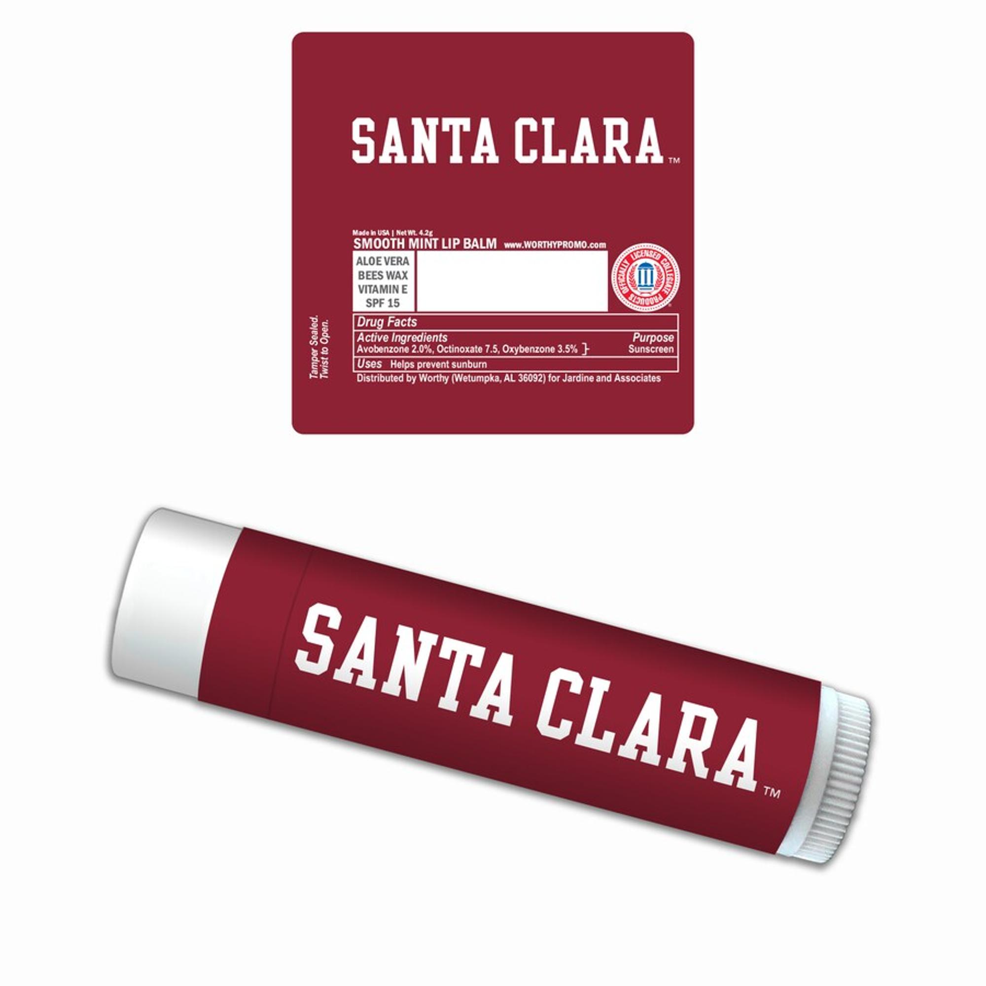 image of: Santa Clara University SPF 15 Lip Balm, Smooth Mint