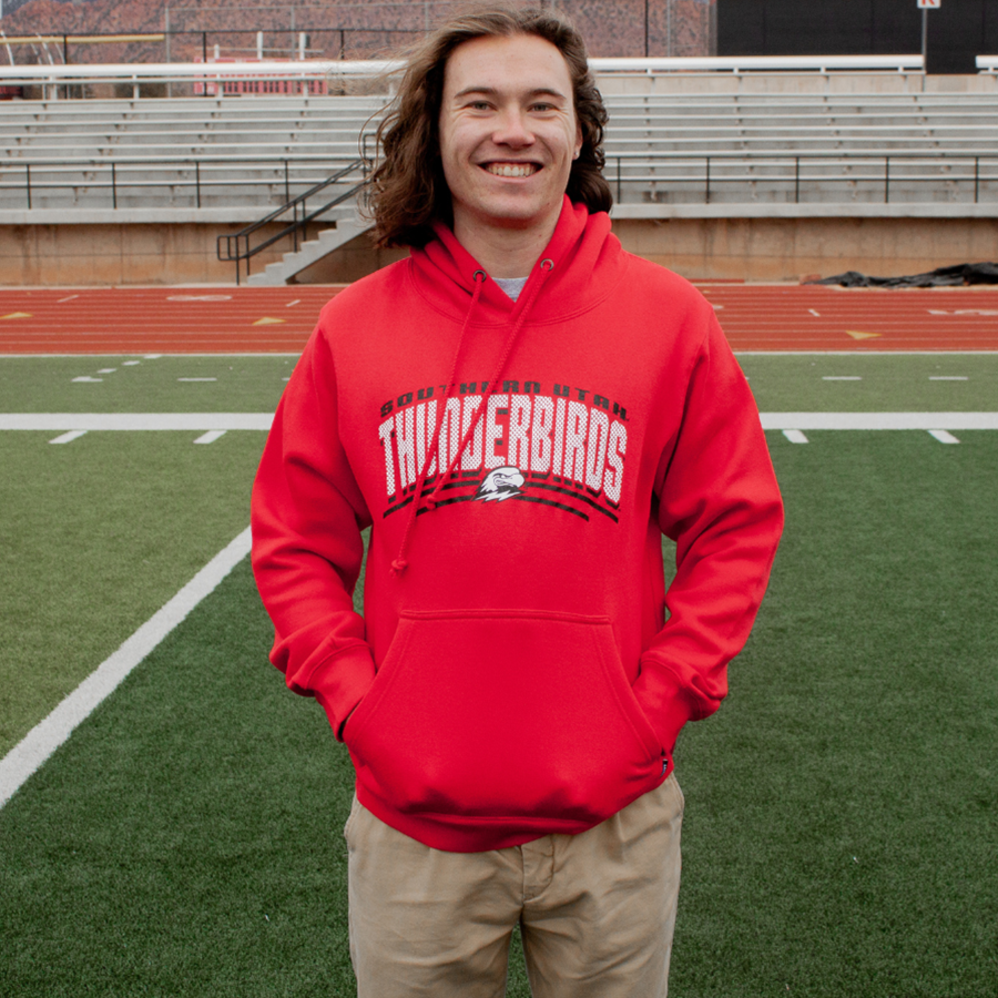 image of: CI Sport Red Thunderbirds Hoodie