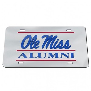 image of: Acrylic Mirror License Plate Bar Design Alumni