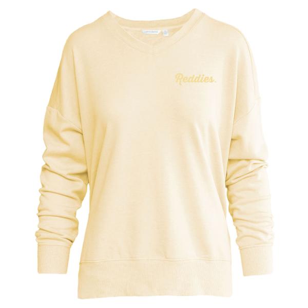 Reddies Weekend V-Neck Fleece; $49.99