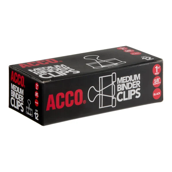 Product image 1 of 1 for ACCO Medium Binder Clips