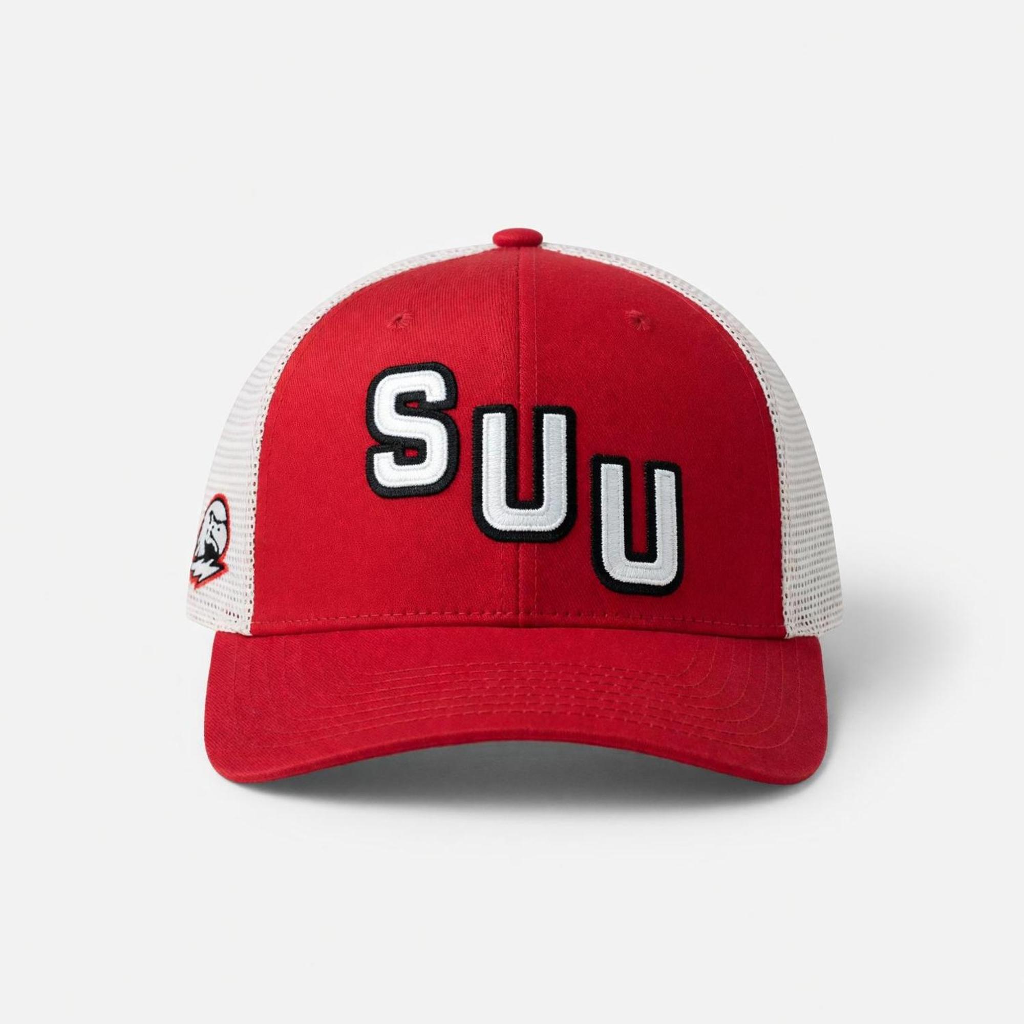 Product image 1 of 2 for SUU Keystone Mesh Cap – Red/White