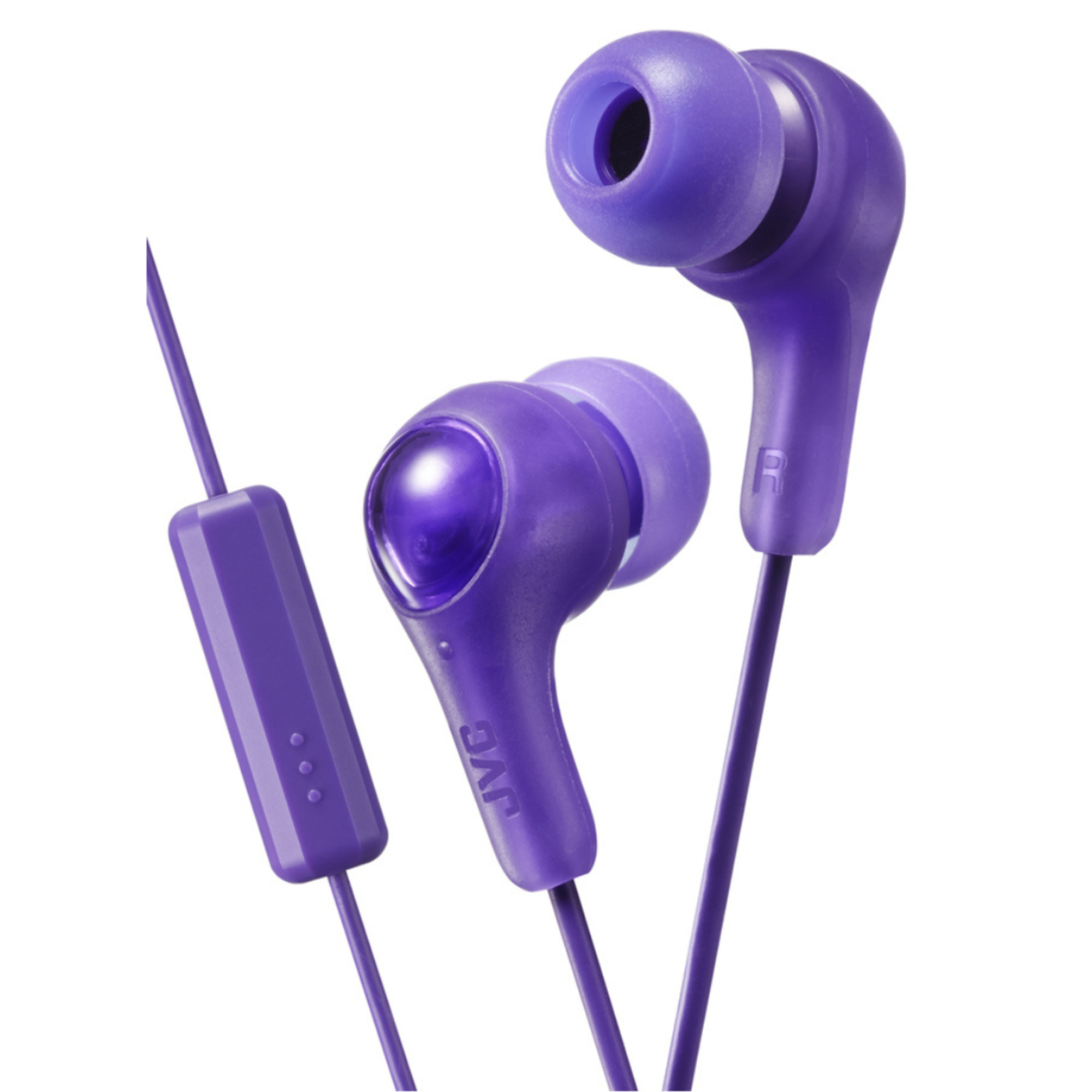 image of: EARBUDS - JVC GUMY PURPLE