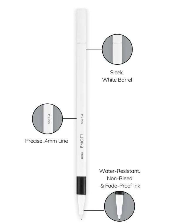 Product image 2 of 2 for Emott Fineliners 0.4