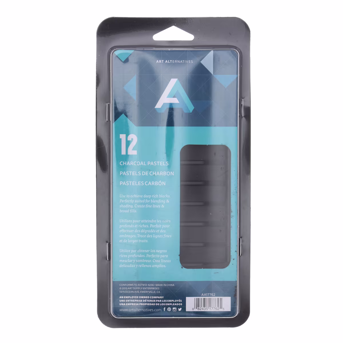 Product image 1 of 2 for Asst. Art Alternatives Compressed Charcoal