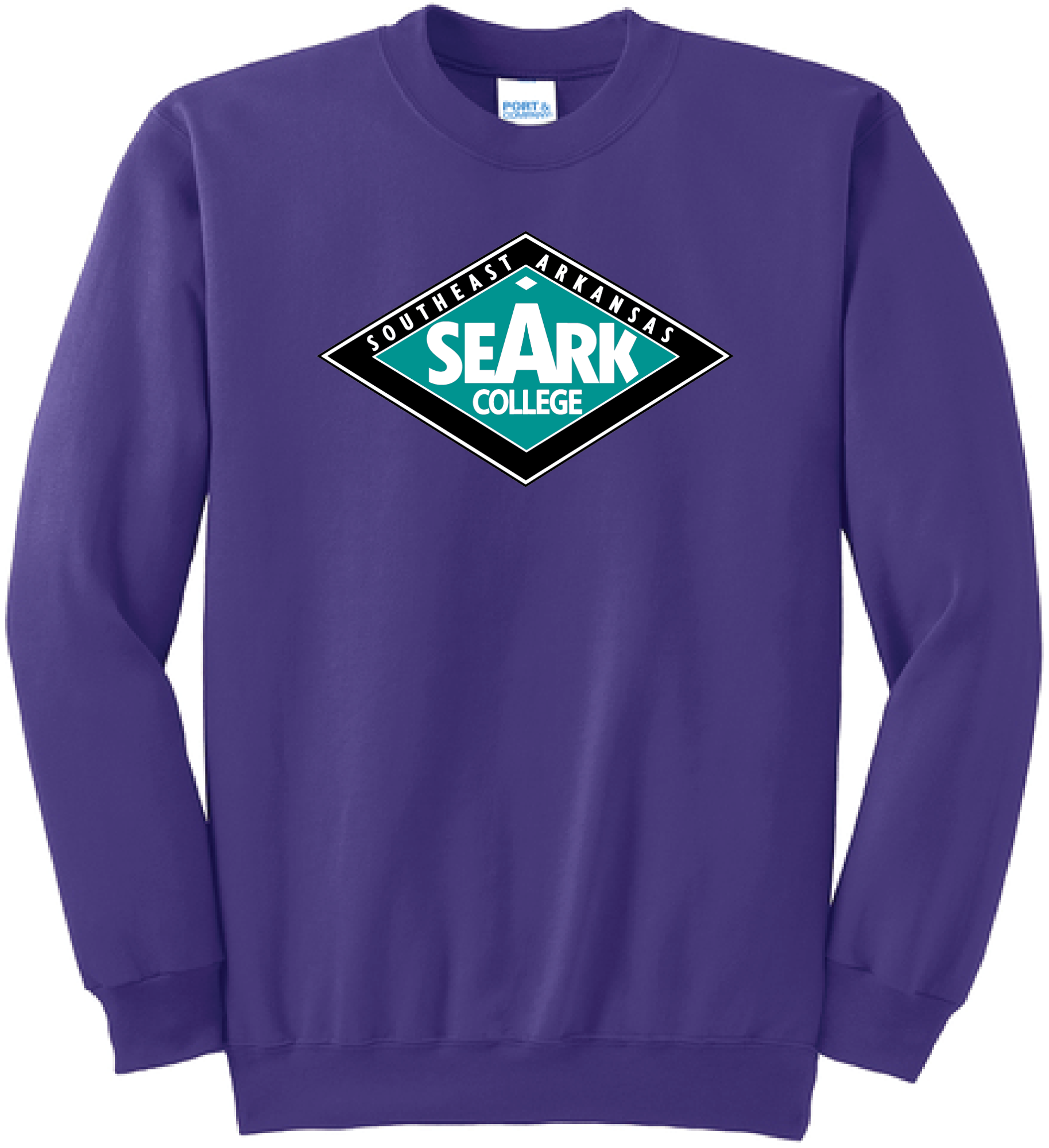 Variant 3 of 3 for Southeast Arkansas College Diamond Crew Sweatshirt
