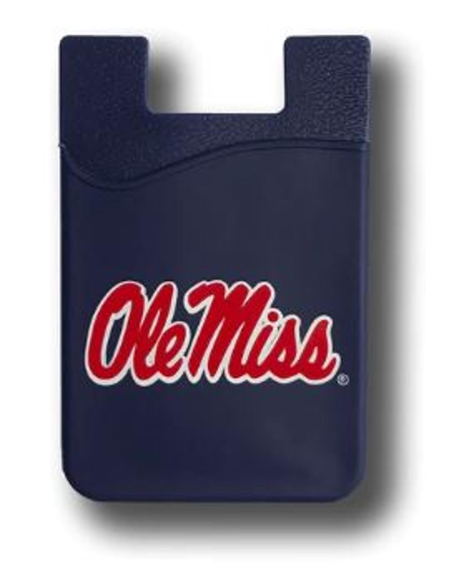 image of: Ole Miss Phone Wallet ID Holder Navy