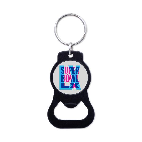 Super Bowl LX Bottle Opener Key Ring; $11.98