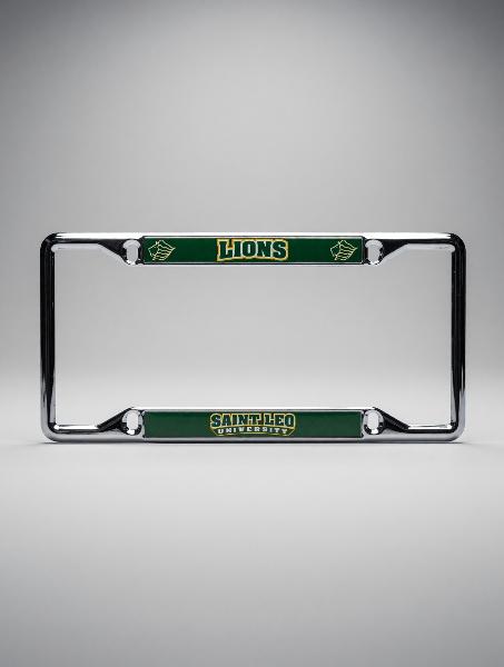 LEO ST LEO LICENSE PLATE FRAME; $26.99