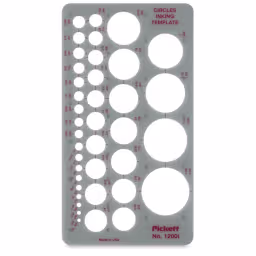 Product image 1 of 1 for TEMPLATE Chartpak Pickett 1200i Circles