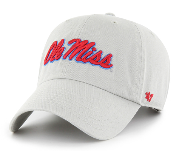 Ole Miss Rebels '47 Soccer Clean-Up Adjustable Hat - Navy