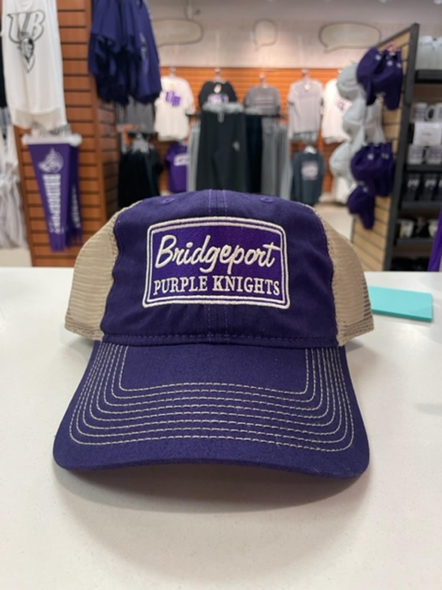 Bridgeport Purple Knights Soft Trucker Hat | University of Bridgeport