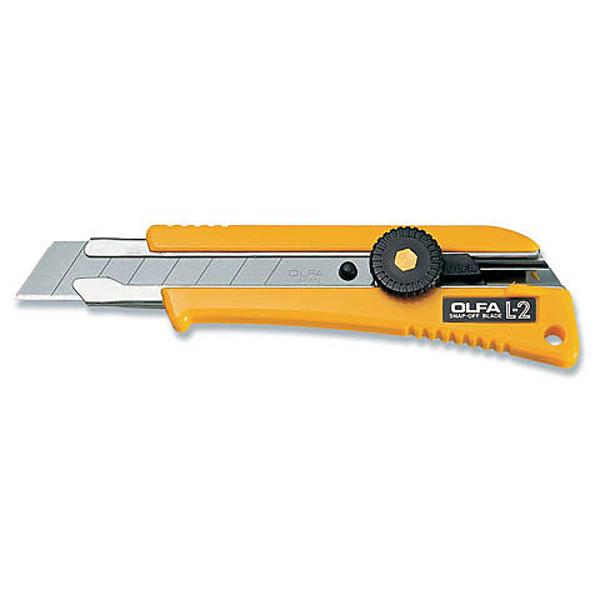 Heavy-Duty Ratchet-Lock Utility Knife with Grip; $16.99