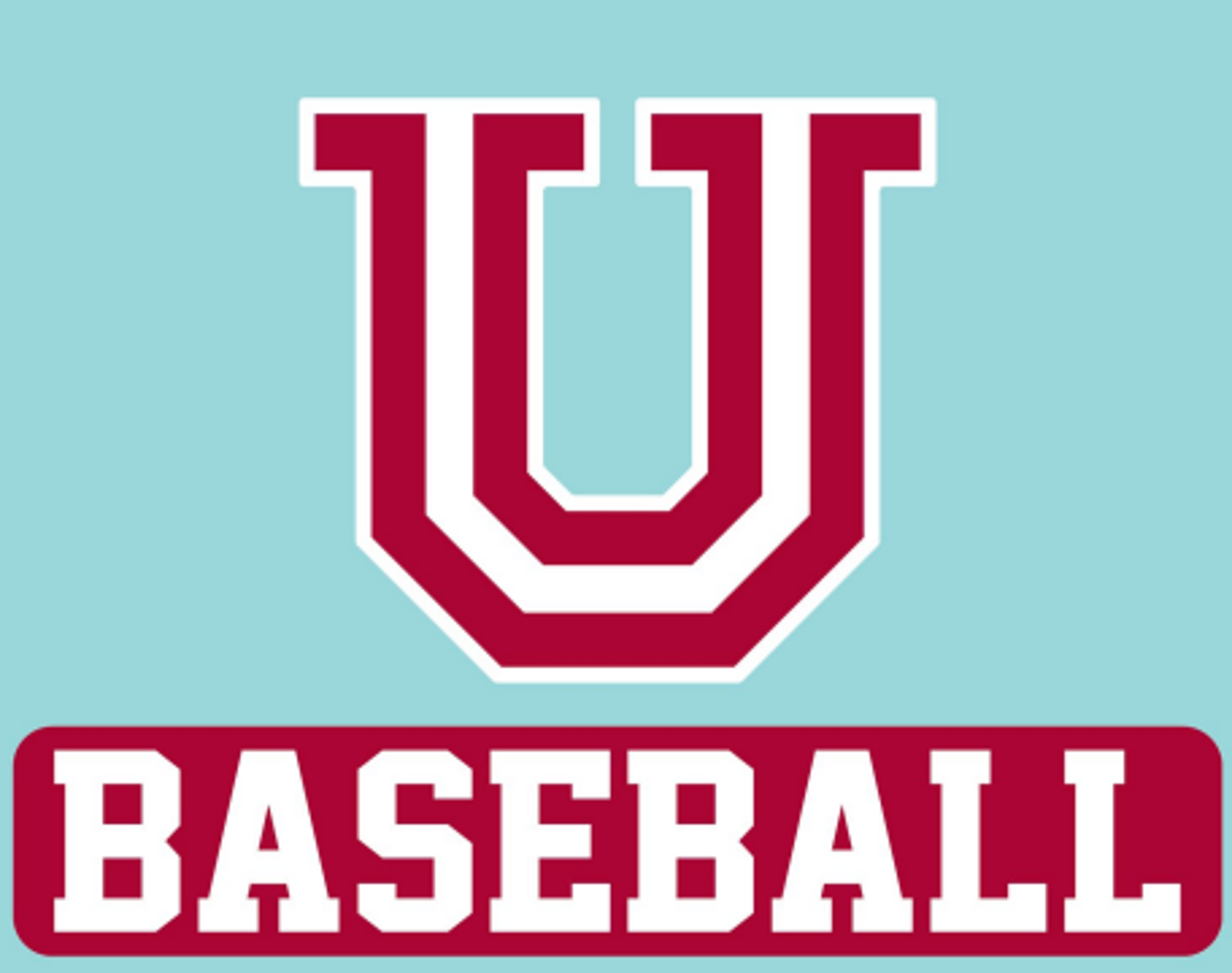 image of: Union University Baseball Perfect Cut Decal