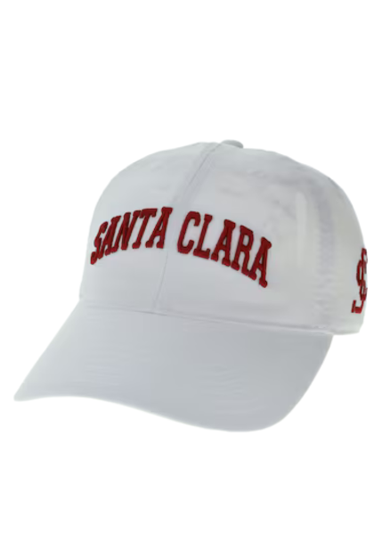 Santa Clara University Wordmark Adjustable Hat, White; $29.98