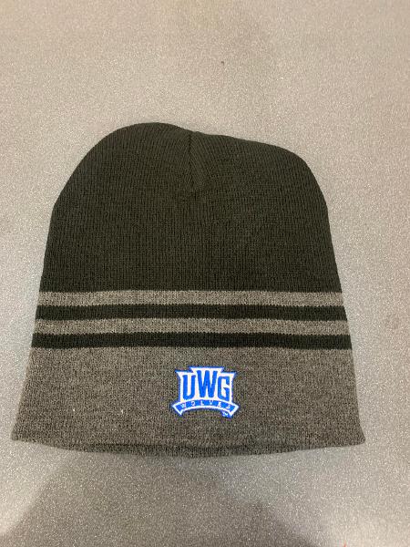 ATHLETICS LOGO CREW BEANIE; $24.99